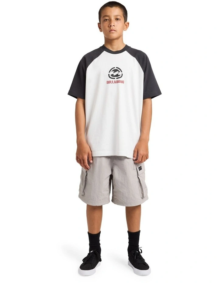 Boys 8-16 Spec 73 Raglan T-Shirt In Fog image 5