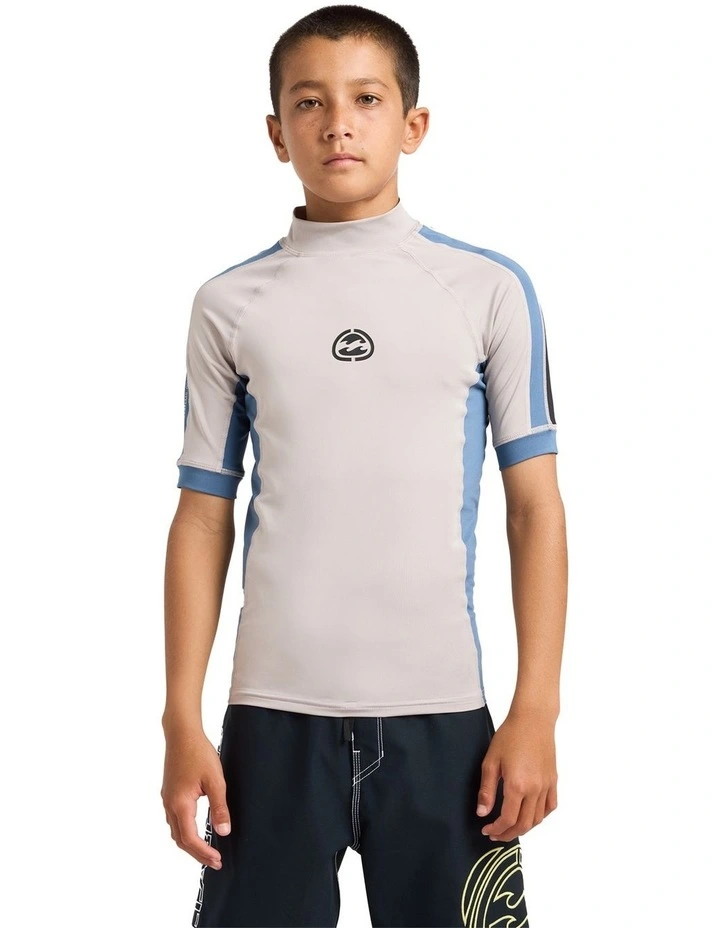 Boys 8-16 Spec 73 UPF 50 Rashguard In Ash image 1