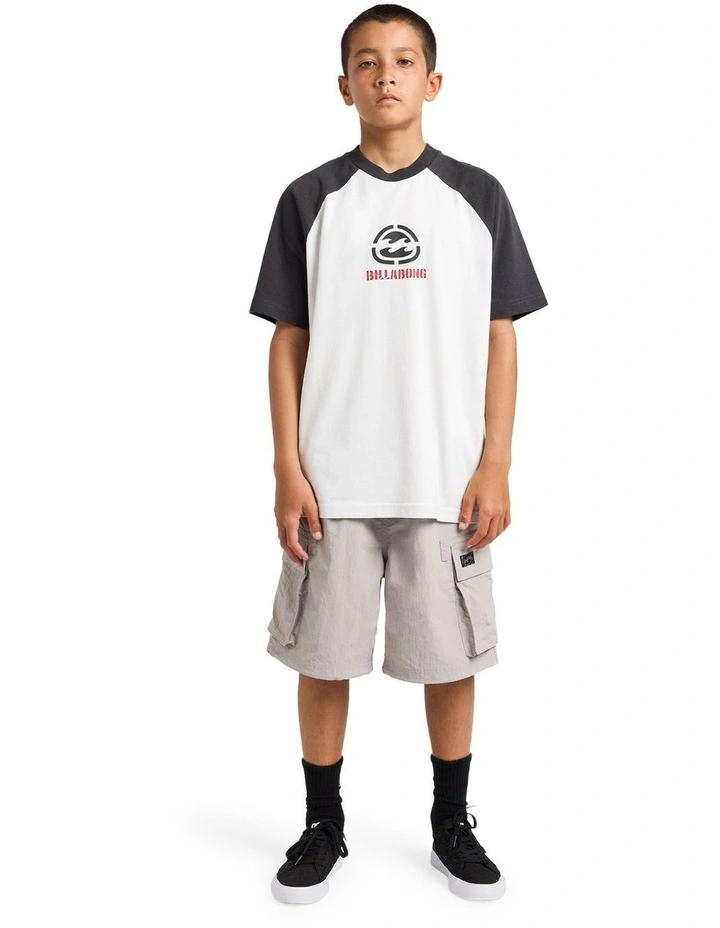 Boys 8-16 Spec 73 Cargo Shorts In Ash image 5