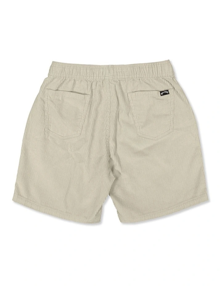 Boys 8-16 Larry Corduroy Shorts In Stone image 2