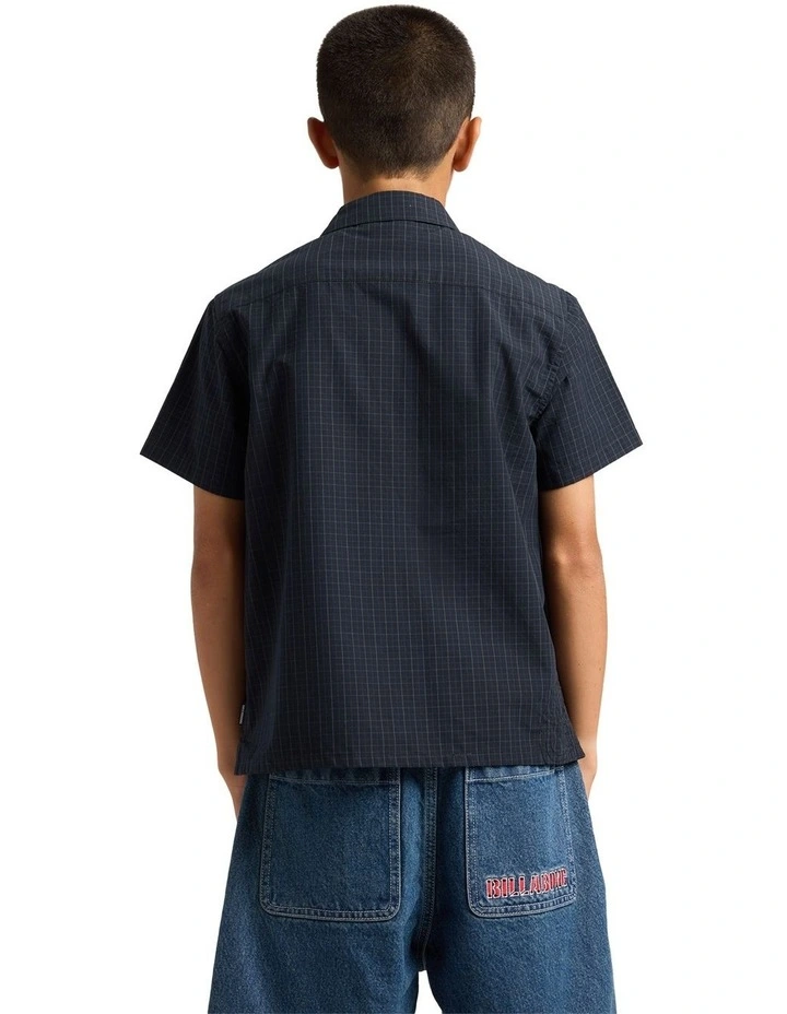 Boys 8-16 Spec 73 Mogul Pocket Shirt In Midnight image 2