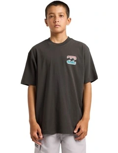 Boys 8-16 Heritage Arch T-Shirt In Raven