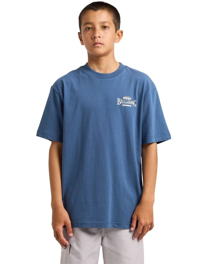 Boys 8-16 Crossboards T-Shirt In Dark Denim image 1