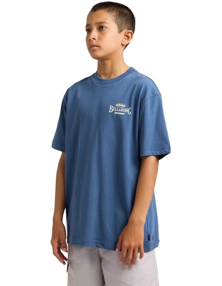 Boys 8-16 Crossboards T-Shirt In Dark Denim image 3