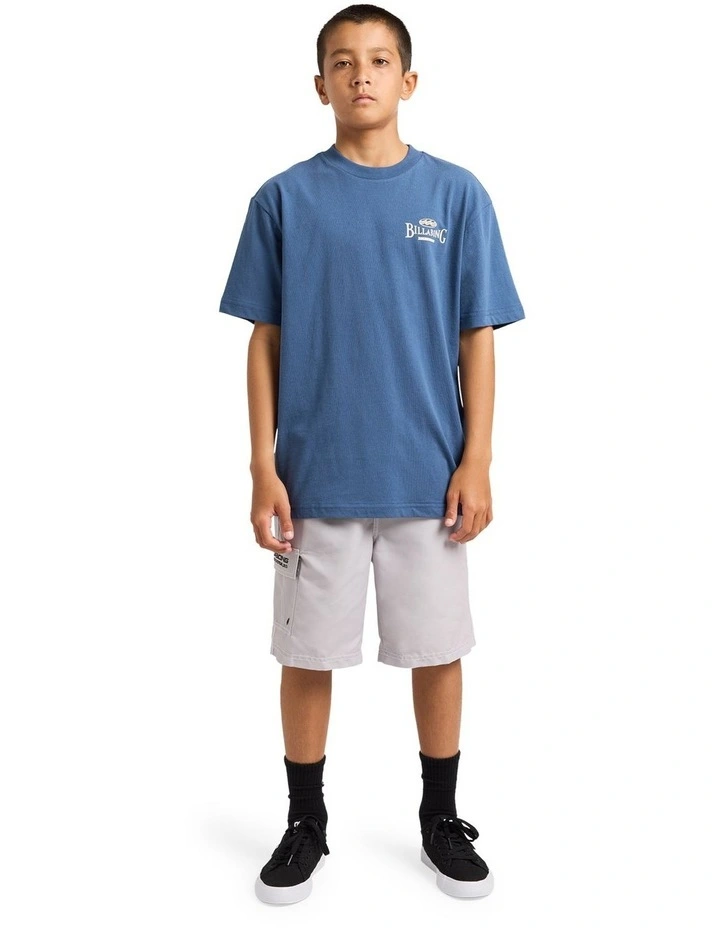 Boys 8-16 Crossboards T-Shirt In Dark Denim image 5