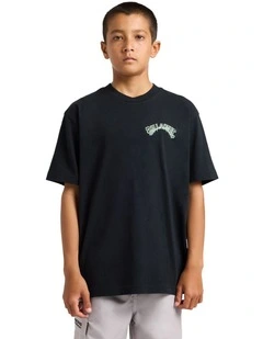 Boys 8-16 Mod Arch T-Shirt In Black