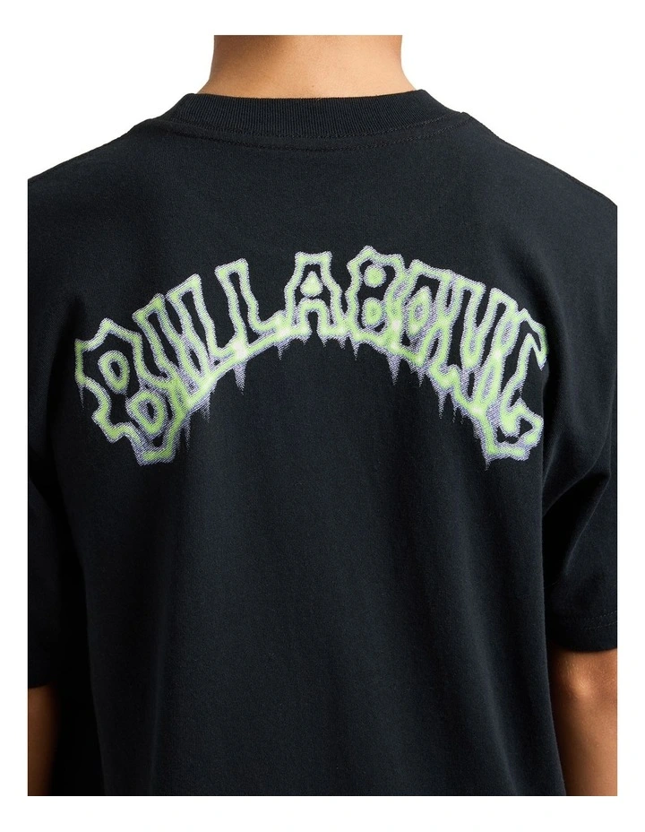 Boys 8-16 Mod Arch T-Shirt In Black image 4