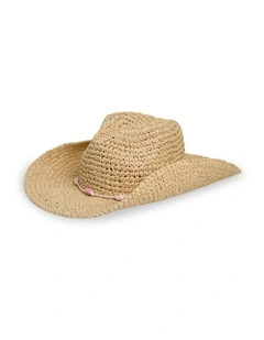 Girls 8-16 Sahara Muse Cowboy Hat In Natural
