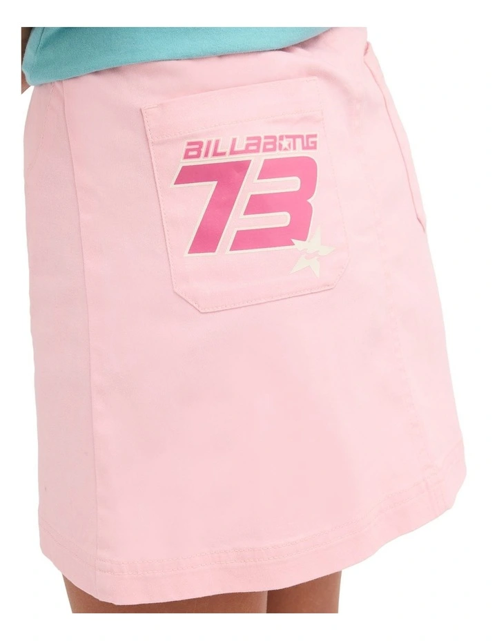 Girls 8-16 Billa Star Mini Skirt In Pink Sand image 4