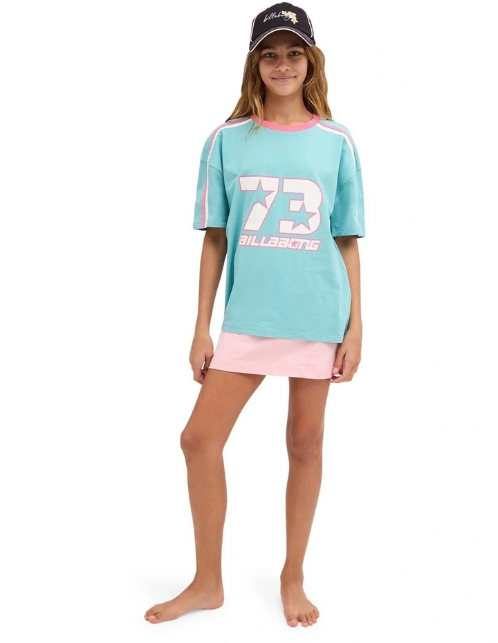 Girls 8-16 Billa Star Mini Skirt In Pink Sand image 5