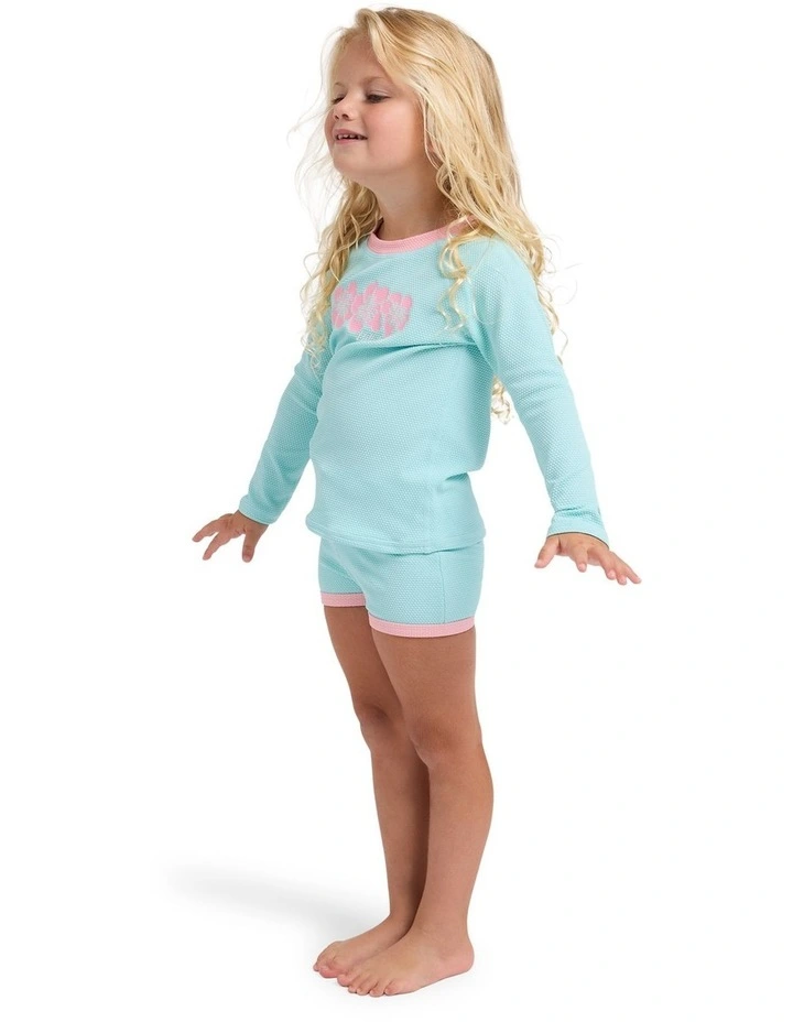 Girls 0-5 Little Lillies Sunshirt Set In Plume Blue image 3