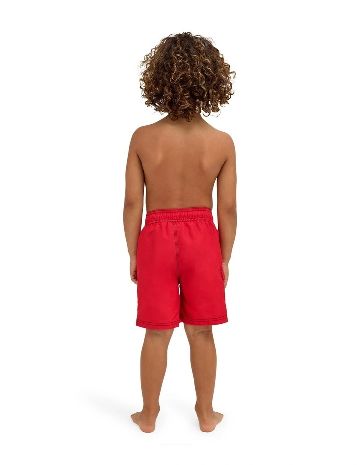 Boys 0-7 Groms Throw On 13 Inch Boardshorts In Core Red image 2