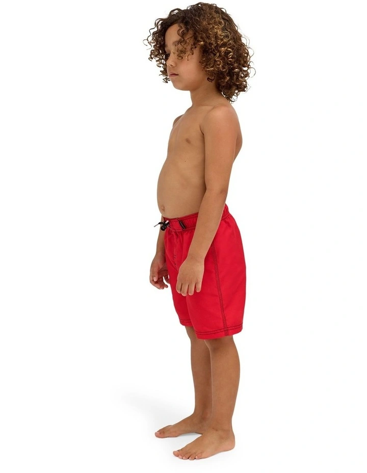 Boys 0-7 Groms Throw On 13 Inch Boardshorts In Core Red image 3