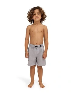 Boys 0-7 Groms Throw On 13 Inch Boardshorts In Ash