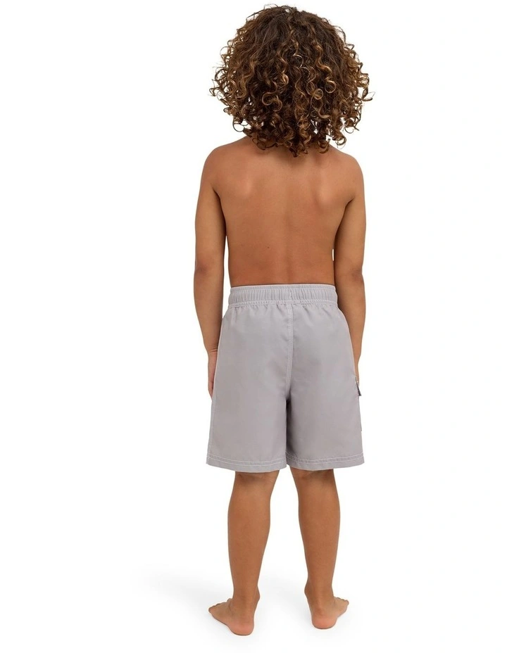 Boys 0-7 Groms Throw On 13 Inch Boardshorts In Ash image 2