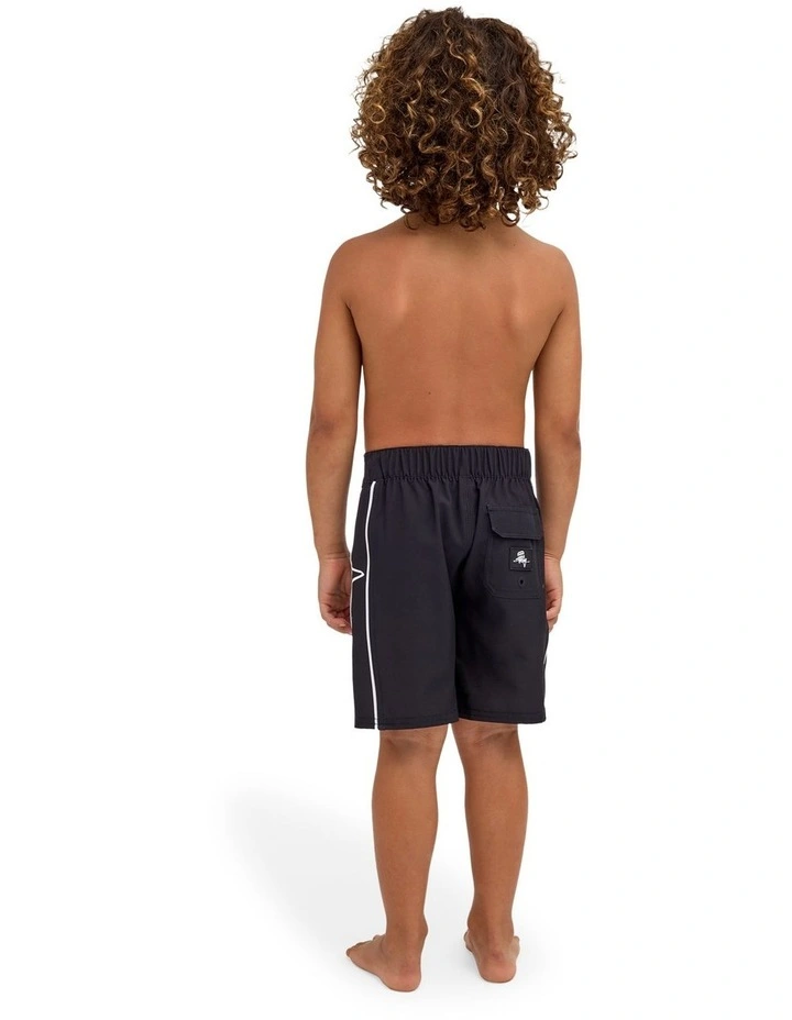 Boys 0-7 Groms D Bah 2.0 Pro 13 Inch Boardshorts In Black image 2