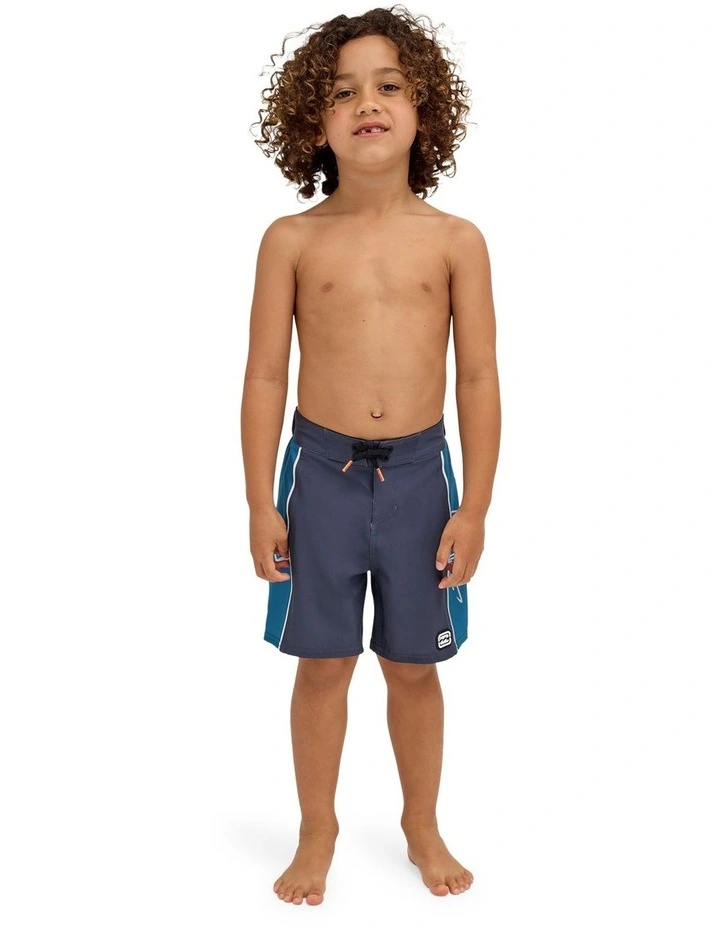 Boys 0-7 Groms D Bah 2.0 Pro 13 Inch Boardshorts In Aged Indigo image 1