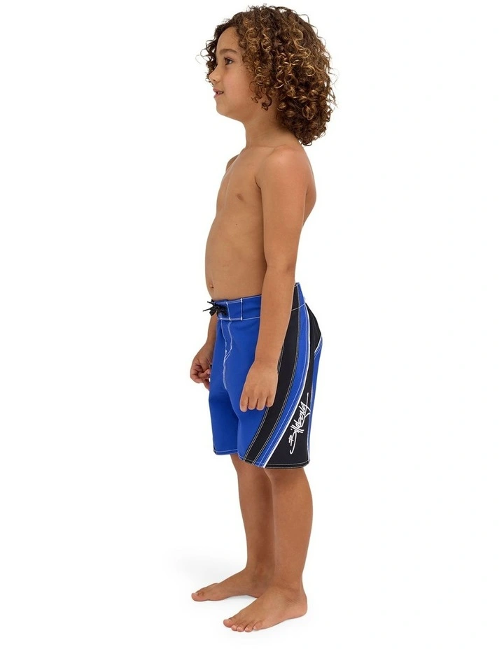 Boys 0-7 Groms Fluid 2K Boardshorts In Classic Blue image 3