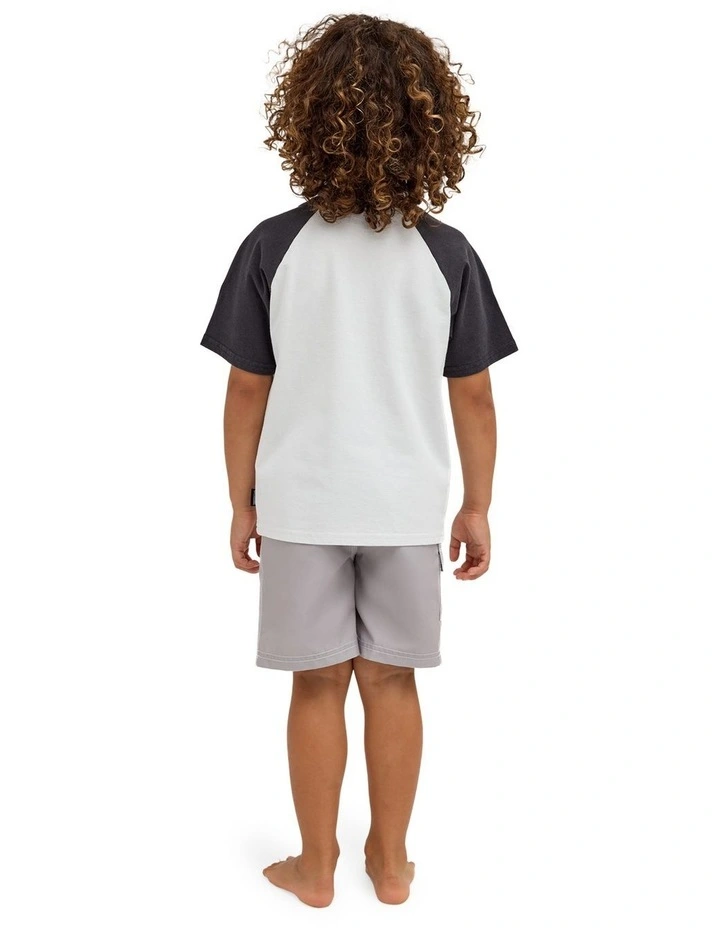 Boys 2-7 Groms Spec 73 Raglan Shirt In Fog image 2