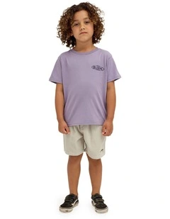 Boys 2-7 Groms Larry Corduroy Shorts In Stone