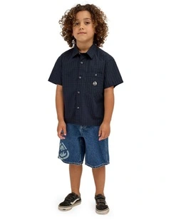 Boys 2-7 Groms Spec 73 Mogul Pocket T-Shirt In Midnight