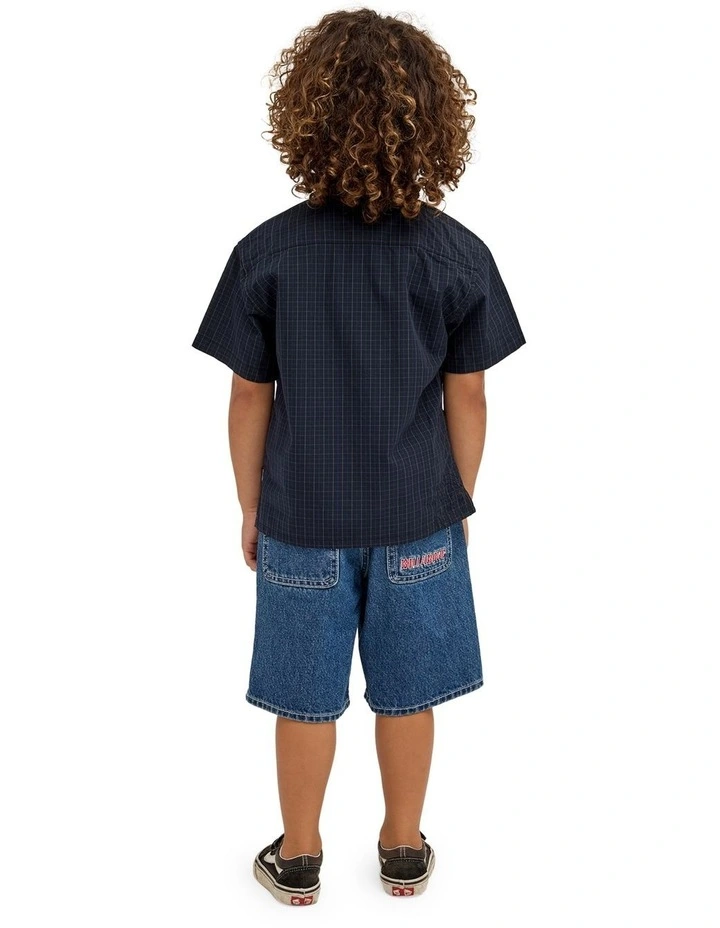 Boys 2-7 Groms Spec 73 Mogul Pocket T-Shirt In Midnight image 2