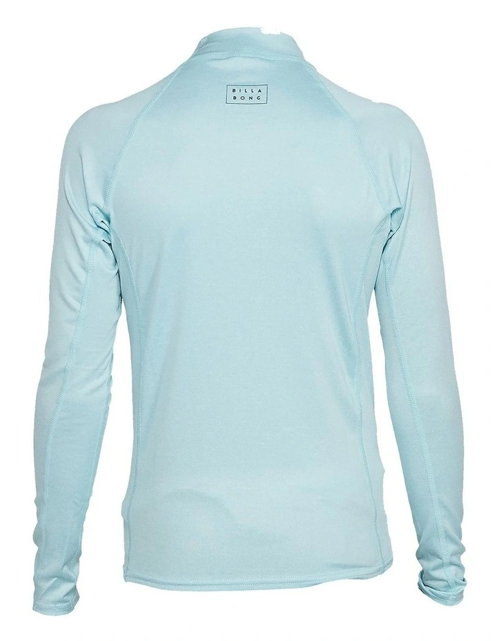 All Day Wave Performance Fit Rash Vest Blue image 2