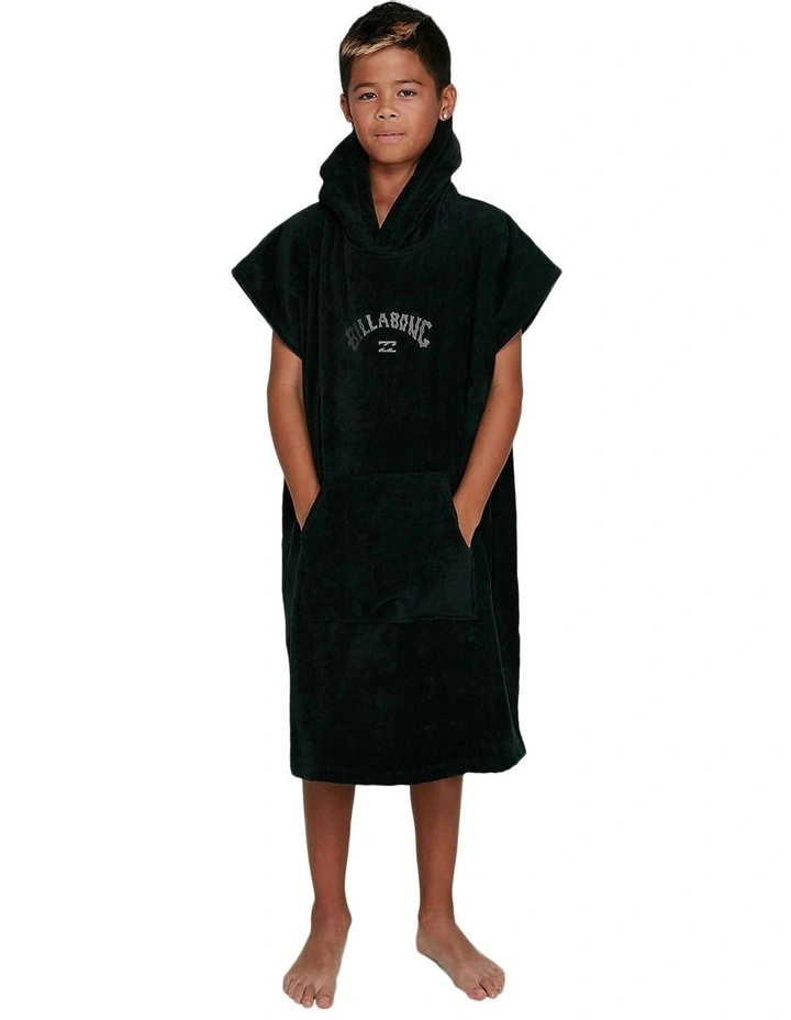 Wetsuit Hoodie Towel in Black image 1