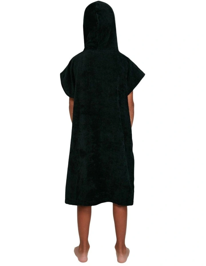 Wetsuit Hoodie Towel in Black image 2