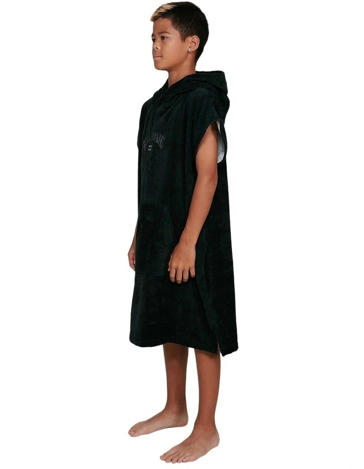 Wetsuit Hoodie Towel in Black image 3