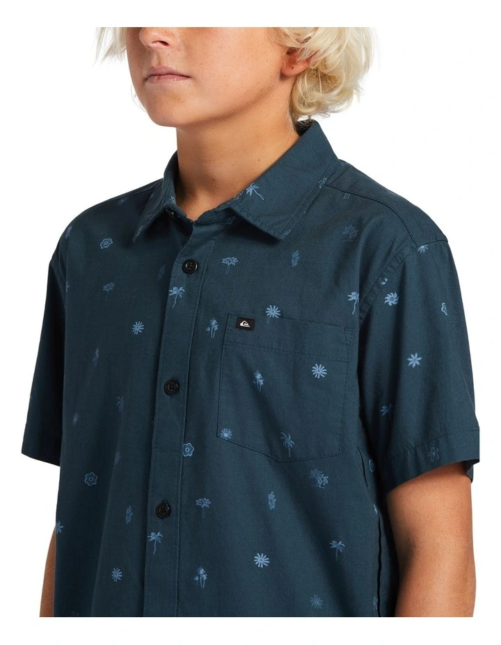 Heat Wave Short Sleeve Shirt in Midnight Navy image 4