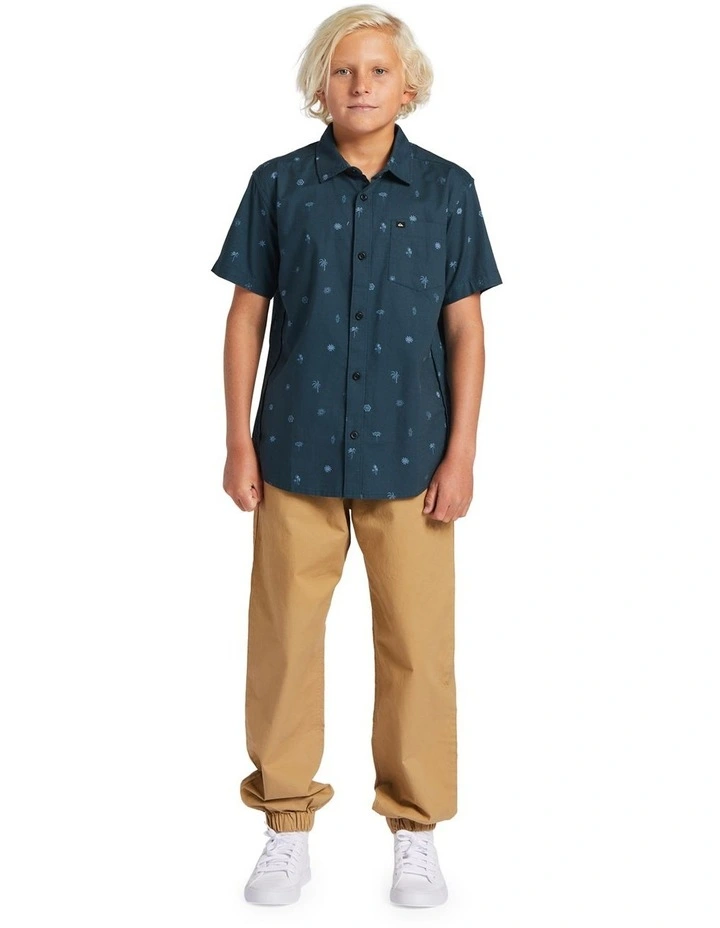 Heat Wave Short Sleeve Shirt in Midnight Navy image 5