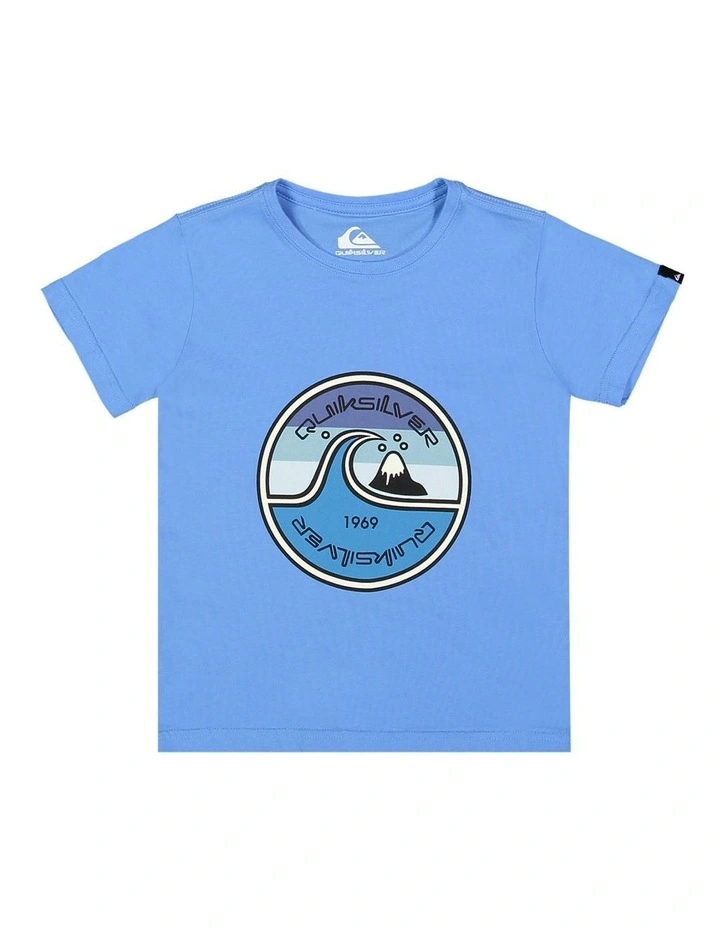 The Groove T-shirt in Azure Blue image 1