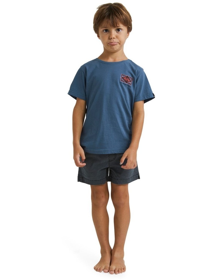 Back Flash T-shirt in Bering Sea Blue