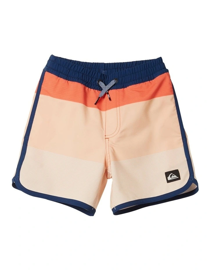Surfsilk Tijuana Volley Swim Shorts in Peach Parfait image 1