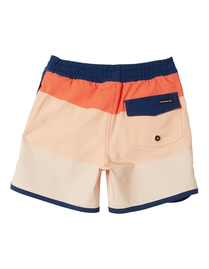 Surfsilk Tijuana Volley Swim Shorts in Peach Parfait image 2