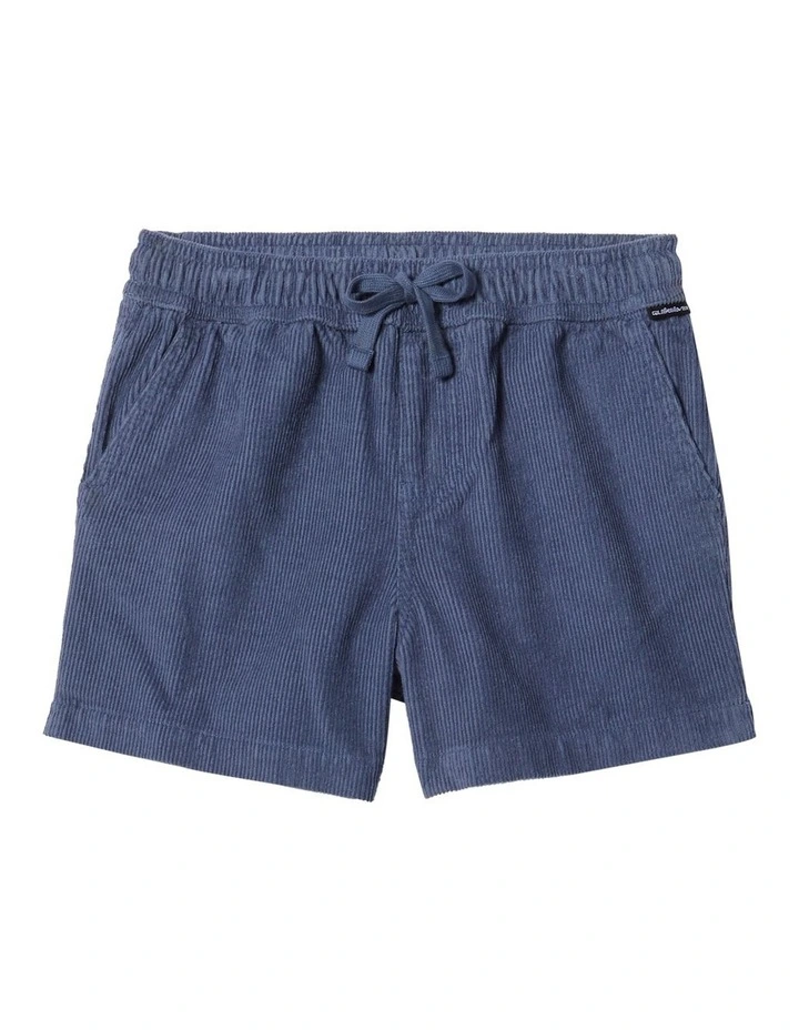 Taxer Corduroy Walkshorts in Vintage Indigo image 1