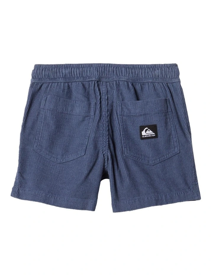 Taxer Corduroy Walkshorts in Vintage Indigo image 2