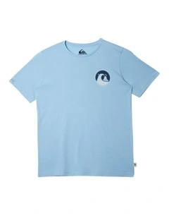 Big Wheels Short Sleeves T-Shirt in Airy Blue