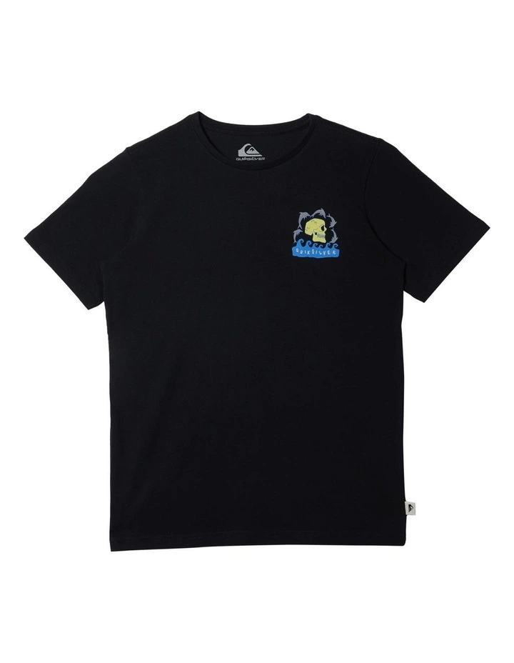 Porpoises Short Sleeves T-shirt in Black image 1