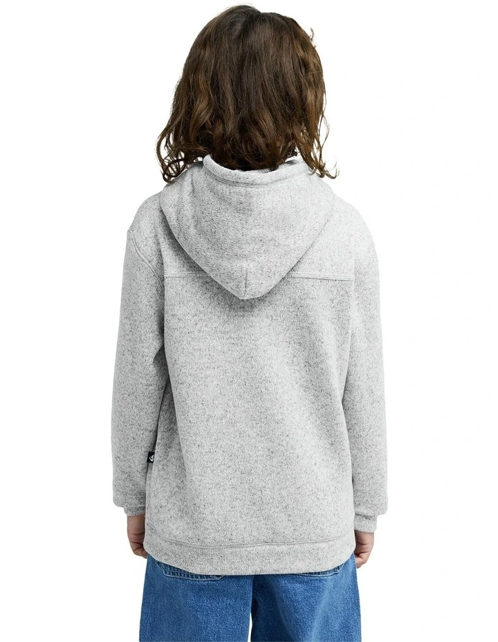 Keller Hoodie Youth In Light Grey Heather image 2
