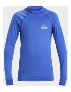 Everyday UPF 50 Long Sleeve Rash Vest in Blue