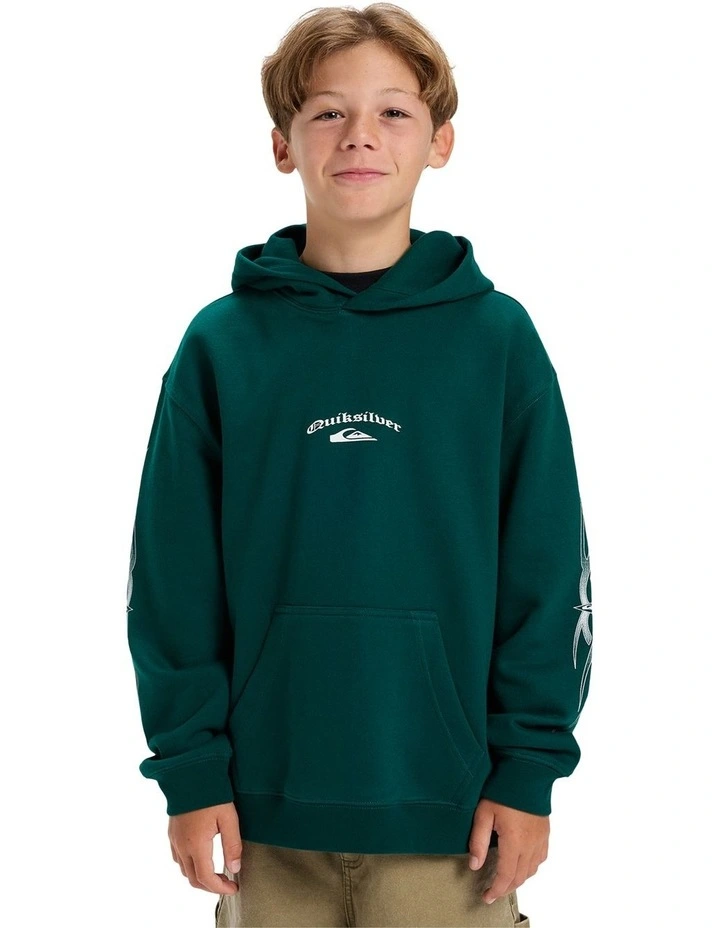 Stretch Tribal Pullover Hoodie image 1