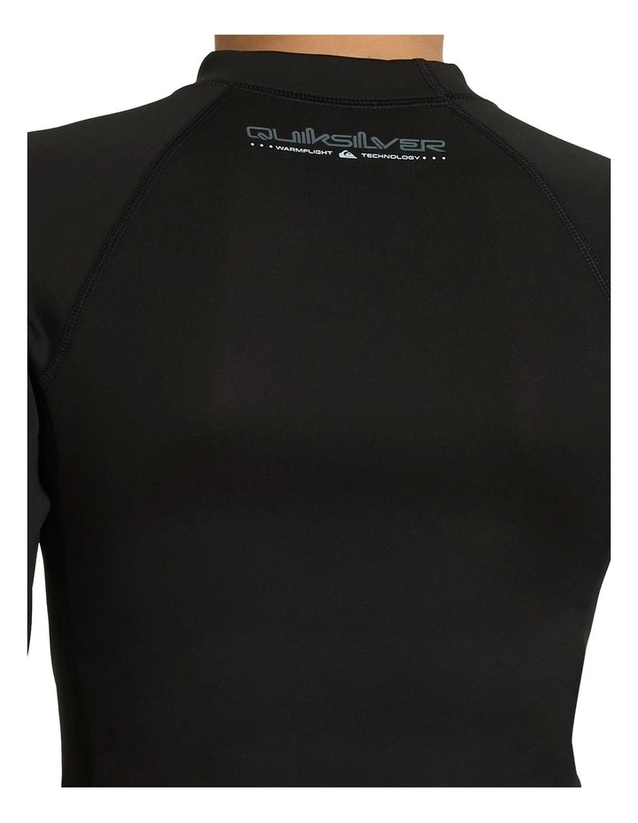 Everyday Heat Long Sleeve Rash Vest (8-16 Years) in Black image 4