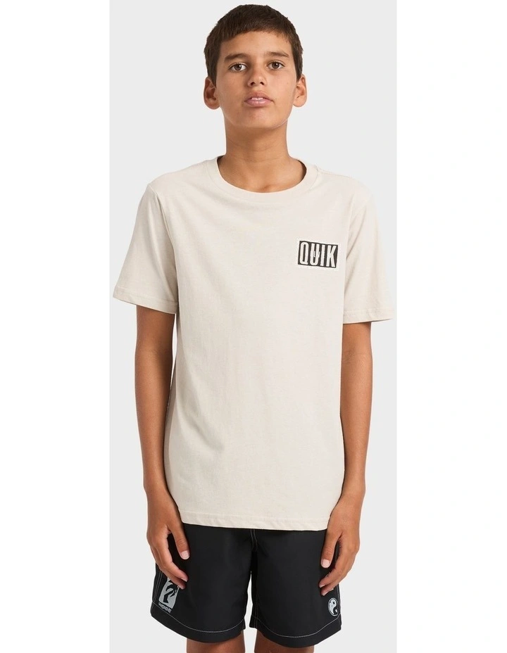 Static Box T-Shirt in Grey image 1