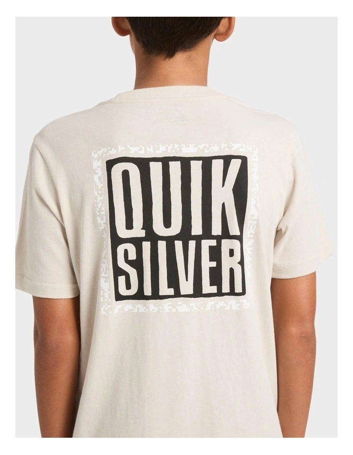 Static Box T-Shirt in Grey image 4