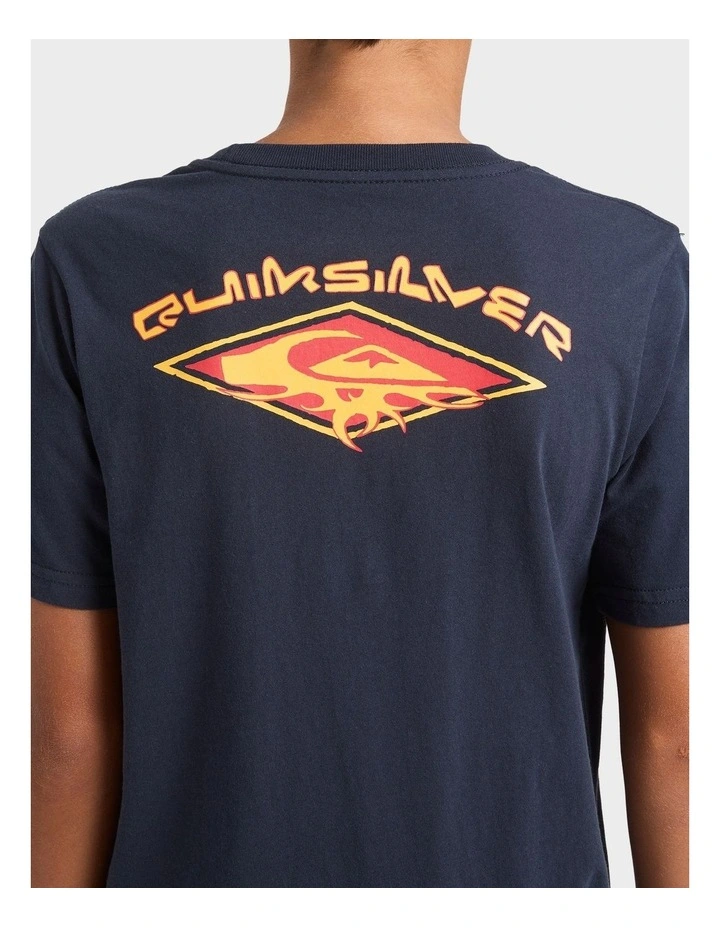 Thorn Arch T-Shirt in Blue image 4