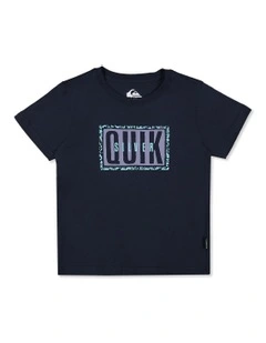 Static Box T-Shirt in Blue
