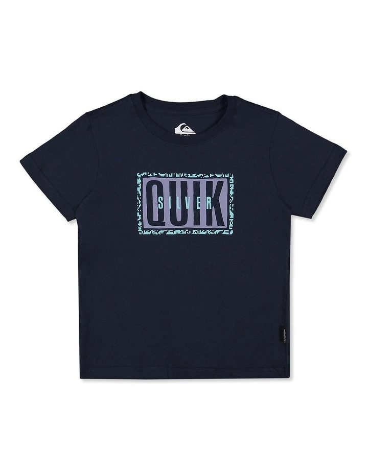Static Box T-Shirt in Blue image 1