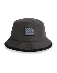 Pacefull Chaos Bucket Hat In Iron Gate